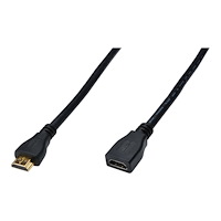 Digitus ASSMANN HDMI High Speed - HDMI-förlängningskabel med Ethernet - 5 m