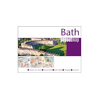 Heartwood Publishing Bath PopOut Map - pocket size, pop up map of Bath city centre