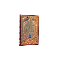 paperblanks Hafiz’s Peacocks (Sangorski & Sutcliffe) Mini Lined Hardcover Journal (Elastic Band Closure) (inbunden, eng)