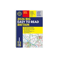 Octopus publishing group 2026 Philip's Big Easy to Read Britain Road Atlas (bok, spiral, eng)