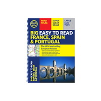 Octopus publishing group Philip's Big Easy to Read France, Spain & Portugal Road Atlas (bok, spiral, eng)