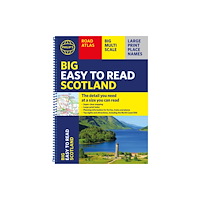 Octopus publishing group Philip's Big Easy to Read Scotland Road Atlas (Spiral A3) (bok, spiral, eng)