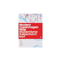 Blue Crow Media Modern Copenhagen Map / Modernisme København -kort