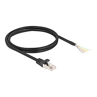 DeLOCK Delock nätverkskabel - 1 m - svart