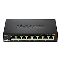 D-Link D-Link DGS 108 - switch - 8 portar - ohanterad