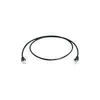 Telegärtner Karl Telegärtner DataVoice Office MP8 FS 500 - patch-kabel - 10 m - svart, RAL 9011
