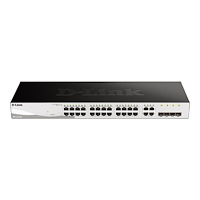D-Link D-Link Web Smart DGS-1210-28 - switch - 28 portar - Administrerad - rackmonterbar
