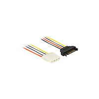 DeLOCK Delock - strömadapter - 4 pin intern effekt till SATA-ström - 50 cm