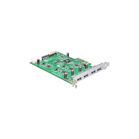 DeLOCK Delock PCI Express Card x4 > 4 x External - USB-adapter - PCIe 2.0 x4 - USB 3.0 x 4