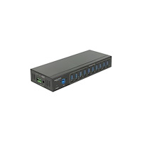DeLOCK Delock External Industry Hub 10 x USB 3.0 Type-A with 20 kV ESD protection - hubb - 10 portar