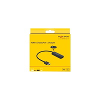 DeLOCK Delock adapter för video / ljud - DisplayPort / HDMI - 24 cm