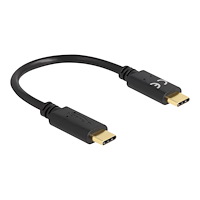 DeLOCK Delock - USB typ C-kabel - 24 pin USB-C till 24 pin USB-C - 15 cm