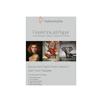 Hahnemühle FineArt GmbH Hahnemühle Digital FineArt Trial Pack - texturerat fotopapper - matt - 10 ark - A4