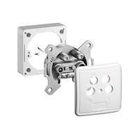 Goobay goobay 4-way antenna-wall-socket - antenna socket