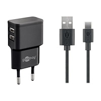 Goobay goobay USB-C charger set strömadapter - USB - 12 Watt