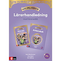 Karin Martinussen Guldklassen Fk Lärarhandledning med lärarwebb (bok, spiral)