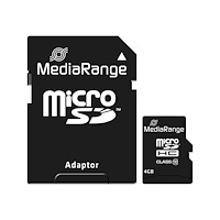MediaRange MediaRange - flash-minneskort - 4 GB - microSDHC