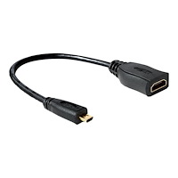 DeLOCK Delock High Speed HDMI with Ethernet - HDMI-adapter - 23 cm