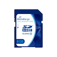 MediaRange MediaRange - flash-minneskort - 8 GB - SDHC