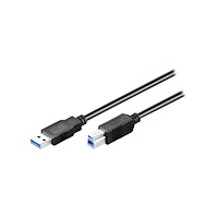 Goobay goobay - USB-kabel - USB typ A till USB Type B - 25 cm