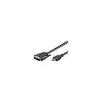 Goobay M-CAB adapterkabel - HDMI / DVI - 5 m