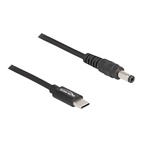 DeLOCK Delock - strömkabel - USB-C till DC-jack 5,5 x 2,1 mm - 1.5 m