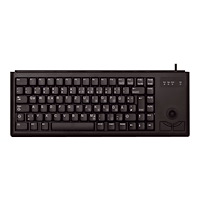 CHERRY CHERRY Compact-Keyboard G84-4400 - tangentbord - amerikansk - svart Inmatningsenhet