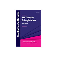 Oxford University Press Blackstone's EU Treaties & Legislation (häftad, eng)