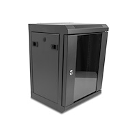 DeLOCK Delock - skåp - med glasdörr - 8U