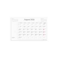 Burde Månadsblock 2026 240x152mm