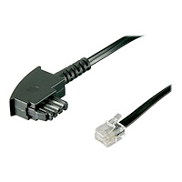 Goobay goobay telefonkabel - 10 m - svart