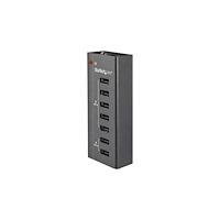 StarTech.com StarTech.com USB-laddningsstation med 7 portar, 5x 1A-portar och 2x 2A-portar laddningsremsa - + växelströmsadapter - US...