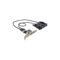 DeLOCK Delock Front Panel 2 x USB 3.0 + PCI Express Card 2 x USB 3.0 - USB-adapter - PCIe - 4 portar