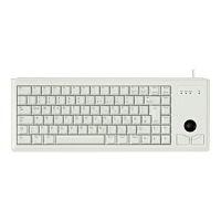 CHERRY CHERRY Compact-Keyboard G84-4400 - tangentbord - tysk - ljusgrå Inmatningsenhet