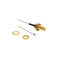 DeLOCK Delock HF Antenna Connection for Installation - antennadapter - 10 cm - grå