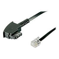 Goobay goobay telefonkabel - 3 m - svart