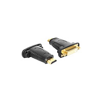 DeLOCK Delock Adapter HDMI male > DVI 24+5 pin female - videokort - HDMI / DVI