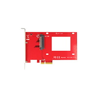 DeLOCK Delock PCI Express Card > 1 x internal U.2 NVMe - kontrollerkort - Ultra M.2 Card - PCIe 3.0 x4