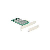 DeLOCK Delock PCI Express Card > 2 x internal M.2 Key B with RAID - kontrollerkort - M.2 Card - PCIe 2.0 x4