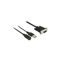 NaviLock Navilock - seriell kabel / USB-kabel med egen strömförsörjning - 59 cm