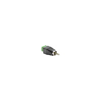 DeLOCK Delock Adapter RCA male > Terminal Block - adapter för video / ljud - komponentvideo/ljud