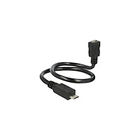 DeLOCK Delock OTG ShapeCable - USB-förlängningskabel - mikro-USB typ B till mikro-USB typ B - 35 cm