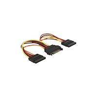 DeLOCK Delock - strömkabel - SATA-ström till SATA-ström - 15 cm