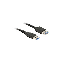 DeLOCK Delock - USB-förlängningskabel - USB typ A till USB typ A - 50 cm