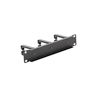 DeLOCK Delock panel för kabelhantering - 1U - 10"