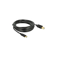 DeLOCK Delock - USB typ C-kabel - 24 pin USB-C till USB typ B - 4 m