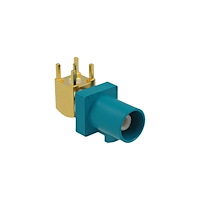 DeLOCK Delock FAKRA C plug 90° PCB - modulär insättning