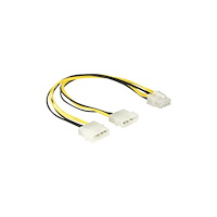 DeLOCK Delock - strömkabel - 8-stifts EPS12V till 4 pin intern effekt - 30 cm