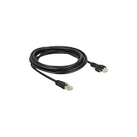 DeLOCK Delock patch-kabel - 3 m - svart