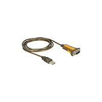 DeLOCK Delock Adapter USB 2.0 > 1 x Serial RS-232 - utökat temperaturintervall - seriell adapter - USB 2.0 - RS-232 x 1